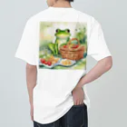 yuko_uのハピケロ〜ピクニック Heavyweight T-Shirt