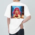 Maverick-JPのCute girl Momoko-chan Heavyweight T-Shirt