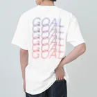 ピーチャン's SHOPのGOALGOALGOAL ヘビーウェイトTシャツ