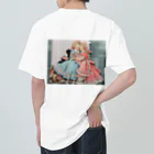 AQUAMETAVERSEの可愛い姉妹たち アメジスト2846 ヘビーウェイトTシャツ