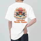 大江戸花火祭りのCelestial Ryujin Realm～天上の龍神社7 ヘビーウェイトTシャツ