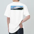 ReallyCoolMamoruの秋田鳥海山_AkitaChoukaisan ヘビーウェイトTシャツ