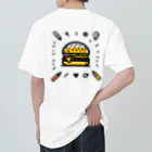 Nのハンバーガーくん ヘビーウェイトTシャツ