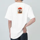 AQUAMETAVERSEのアライグマのお食事　Hime  2530 Heavyweight T-Shirt