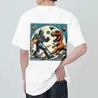 Y..Tのロボットと恐竜の戦いシリーズ Heavyweight T-Shirt