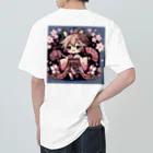 Angelheart-303の桜舞う ヘビーウェイトTシャツ