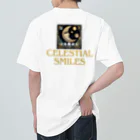 Mellow-Skyの「Celestial Smiles（天空の微笑み）」 ヘビーウェイトTシャツ