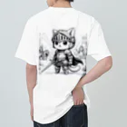 われらちきゅうかぞくのナイト キャッツ(Knight Cats) Heavyweight T-Shirt