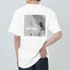 mm___illustのシティーガール ヘビーウェイトTシャツ