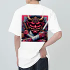 ARMORのスカルグローブと般若 Heavyweight T-Shirt