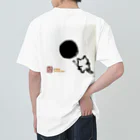 KIYOKA88WONDERLANDのおさえきれない好奇心　ここどこねこ Heavyweight T-Shirt