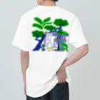 しりわれるの【背面】支柱灯籠 Heavyweight T-Shirt