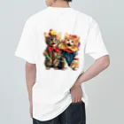 AsukaKotohaのなんでやねん！芸人にゃんず ヘビーウェイトTシャツ