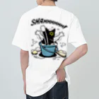 AckeeWolf Art Shopの猫シャンプー Heavyweight T-Shirt