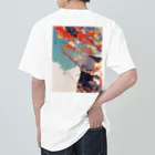 AQUAMETAVERSEの鯉のぼりを操る男の子　ラフルール　1859 Heavyweight T-Shirt