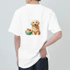 ソラのお店屋さんのおりこんさんのワンわん Heavyweight T-Shirt