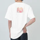 さちキャン(p)@さちcam(p)の山頂でキャンプ　テント　ふわふわピンク Heavyweight T-Shirt