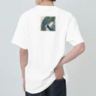 tamakakaの和風くじゃく Heavyweight T-Shirt