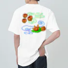 Lily bird（リリーバード）のホオズキ 水紋（和柄）その2 ヘビーウェイトTシャツ
