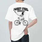 nidan-illustrationの"SWEET STEEL Cycles" #2 Heavyweight T-Shirt