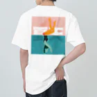 中華呪術堂（チャイナマジックホール）のプールを楽しむ夏【夏天】 ヘビーウェイトTシャツ