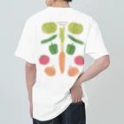 たっちからぁショップのなでなで野菜ナチュラル Heavyweight T-Shirt