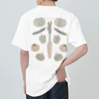 たっちからぁショップのなでなで野菜パステル Heavyweight T-Shirt