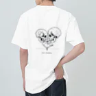 aedi.create_officialのlove circulation ヘビーウェイトTシャツ