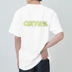 アンダーセクションのOXY6% ライム ヘビーウェイトTシャツ