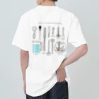 BOTTLE HOLIC /  お魚・水草のイラストのお店のメンテナンス ヘビーウェイトTシャツ