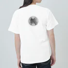 Cyan's graphicsのBlue graphics(circle) ヘビーウェイトTシャツ