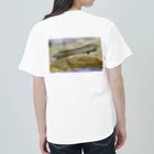 息子画伯の屋島に浮かぶ雲 ヘビーウェイトTシャツ