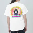 ハットーフルーツのバイクたのしい女子(両面) Heavyweight T-Shirt