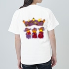 GOODS SHOP【そぞろな小窓】 SUZURI店の[バックプリント]【本番まであと何日？】 Heavyweight T-Shirt