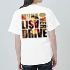 9INEHEADSのMONALISA_OVERDRIVE_BLACK_LOGO Heavyweight T-Shirt