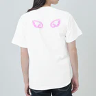 はぬの天使の羽（濃いピンク） ヘビーウェイトTシャツ