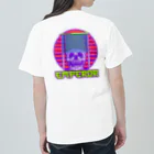 中華呪術堂（チャイナマジックホール）の【後面】skeleton emperor ヘビーウェイトTシャツ