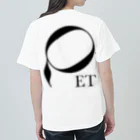 Egyptian TriangleのET "Q" BLK ヘビーウェイトTシャツ