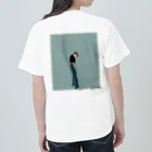 FLATのフラットデザイン women No.3 Heavyweight T-Shirt