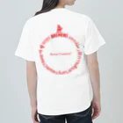 BREMENS - 旅と暮らしの雑貨店の世界の言葉【旅】Red ヘビーウェイトTシャツ