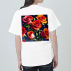 reonasdの情熱の神秘薔薇 ヘビーウェイトTシャツ