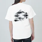 WAFU_JAPANのMirroring Mt.Fuji ヘビーウェイトTシャツ