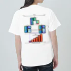 GreenCrane(グリーンクレーン出版)の財務三表のつながりTシャツ ヘビーウェイトTシャツ