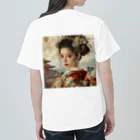 AQUAMETAVERSEの日本のAIアート世界へ羽ばたけ アメジスト 2846 ヘビーウェイトTシャツ
