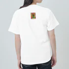 動物絵 Jamanakocic storeのワニロック Heavyweight T-Shirt