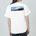 ReallyCoolMamoruの秋田鳥海山_AkitaChoukaisan ヘビーウェイトTシャツ