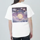 hydrangea-macrophyllaのLost in the magic of celestial dreams. ヘビーウェイトTシャツ