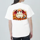 nekodoragonのおやすみ！猫ドラゴン　背景透過ver Heavyweight T-Shirt