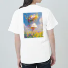 AQUAMETAVERSEの花のささやき　ラフルール　1859 Heavyweight T-Shirt