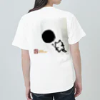 KIYOKA88WONDERLANDのおさえきれない好奇心　ここどこねこ Heavyweight T-Shirt